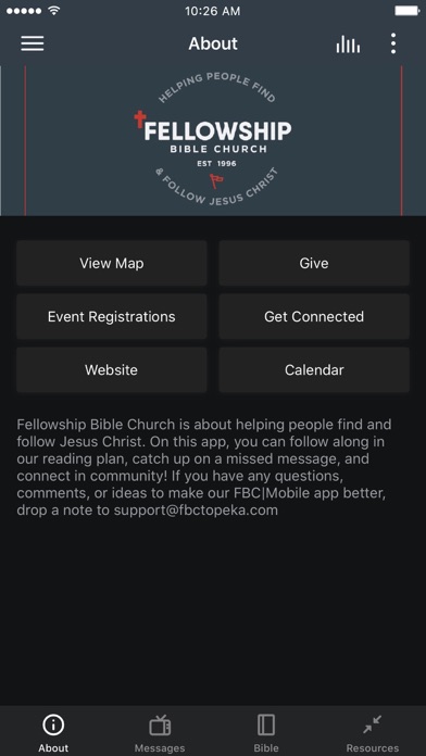 How to cancel & delete Fellowship Bible Church Topeka from iphone & ipad 1