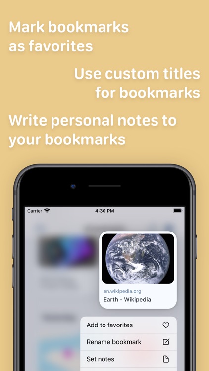 Bookmarks – Save for later screenshot-4