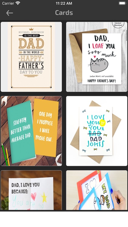 Fathers Day Wishes Frame Cards