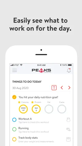 Game screenshot PEAKS Lifestyle Training mod apk