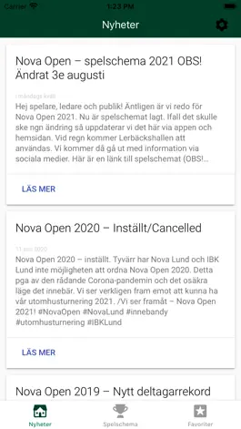 Game screenshot Nova Open i Lund mod apk