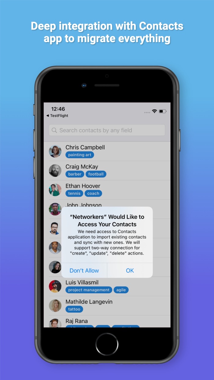 Networkers Keep in Touch