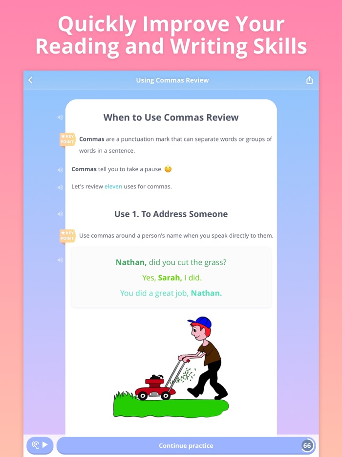Learn Grammar 3rd Grade