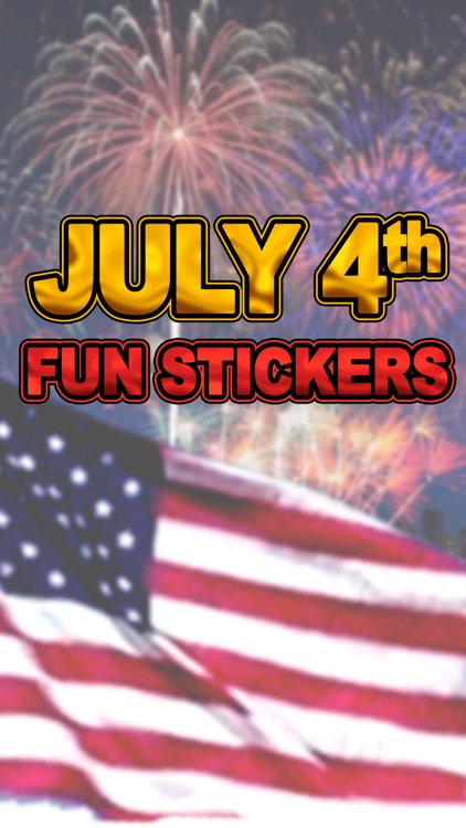 July 4th Fun Stickers screenshot-3