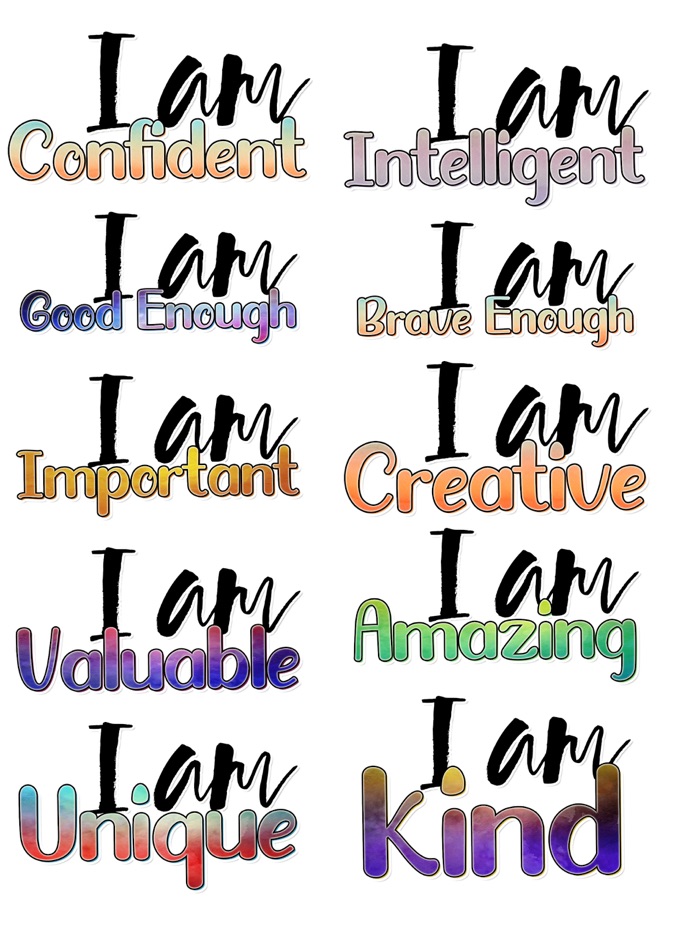 I Am... Positive Affirmations