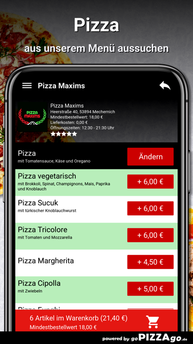 Pizza Maxims Mechernich screenshot 5