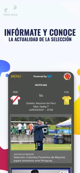 Game screenshot Seleccion Colombia Oficial apk