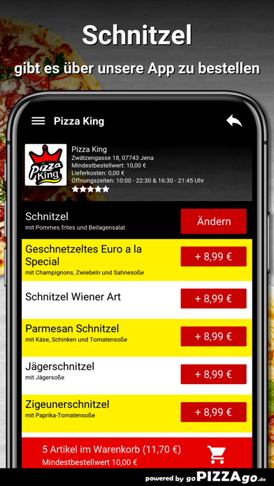 Pizza King Jena screenshot 6