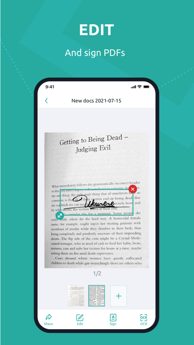 Scanner App – Scan Clear PDF screenshot 4