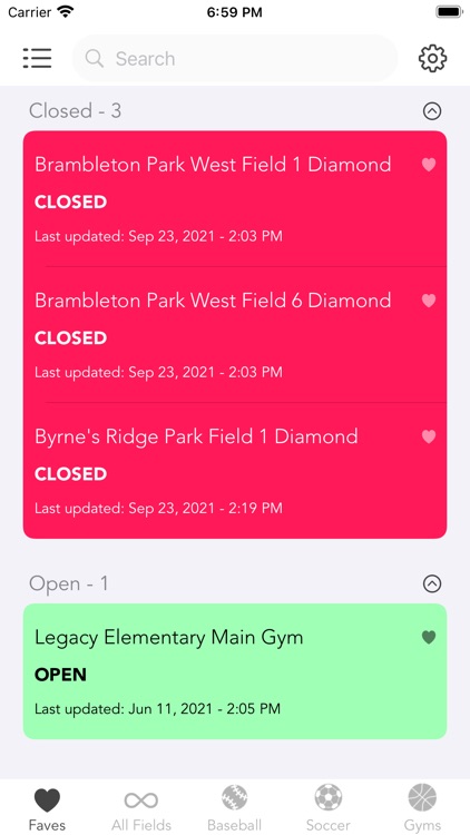 Field Status