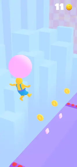 Game screenshot Flying Bubble Man 3D! apk