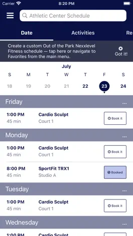 Game screenshot Out of the Park-Nexxlevel Fit apk