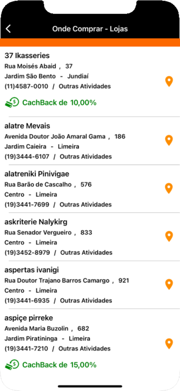 Cartão Caratinga.cards