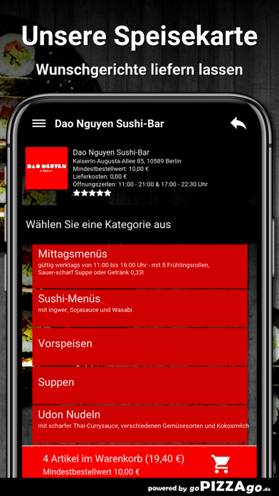 Dao Nguyen Sushi-Bar Berlin screenshot 3
