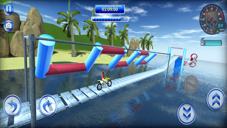 Wipeout Bike Stunts 3D