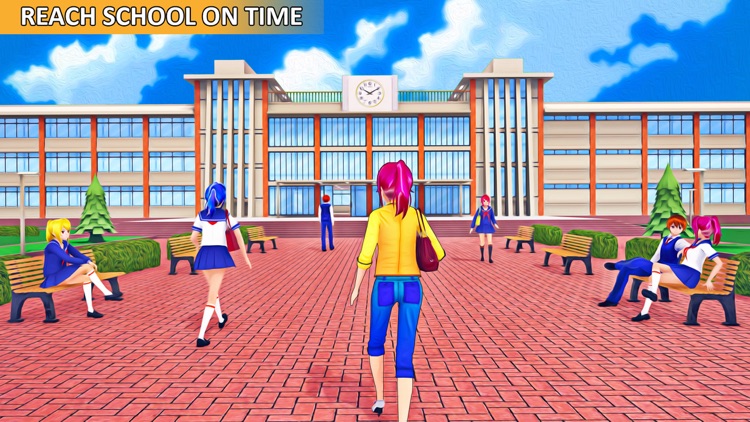 My Anime High School Simulator Free Game – Japanese Sakura Girl