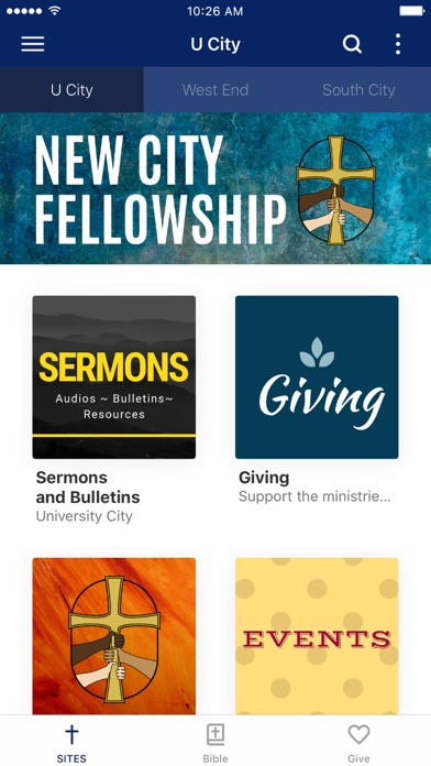 How to cancel & delete NEW CITY FELLOWSHIP ST. LOUIS from iphone & ipad 1