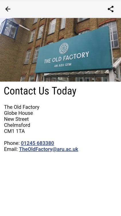 The Old Factory