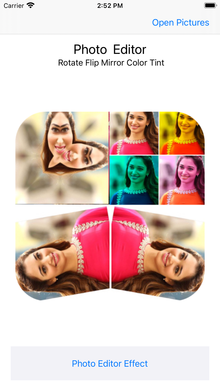 PhotoEditor-Rotate Flip Mirror