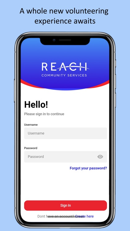 REACH Volunteer App