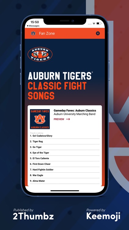 Auburn Tigers Keyboard screenshot-5