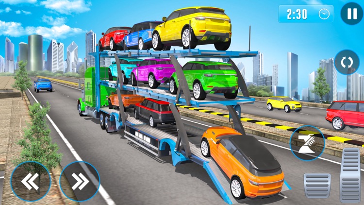 Truck Driving: Car Transporter screenshot-8