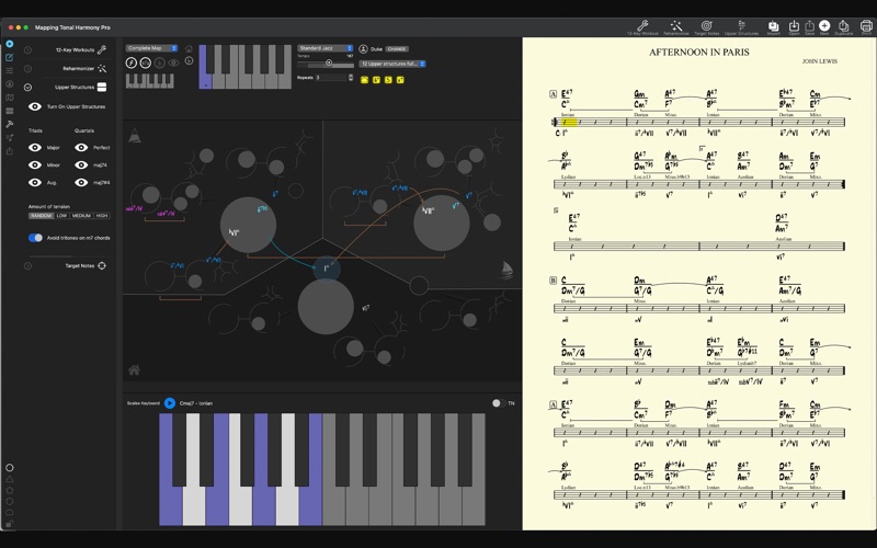 Mapping Tonal Harmony Pro