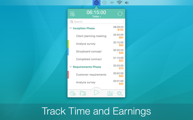 Chrono Plus - Time Tracker-skjermbilde