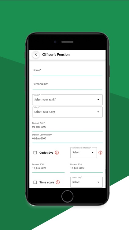 Estimated Pension Calculator