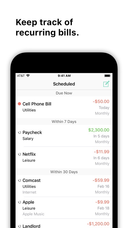 GreenBooks: Personal Finance screenshot-3