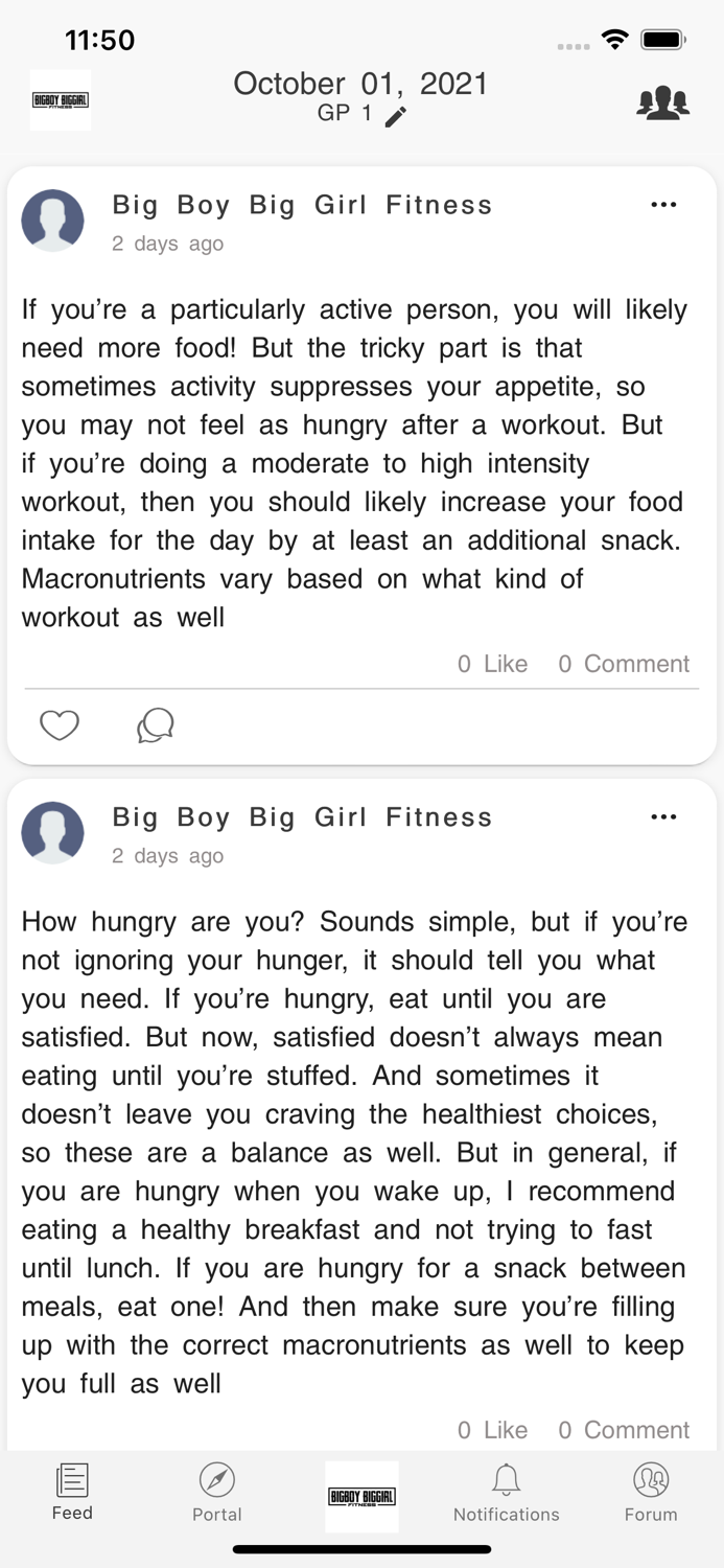 Big Boy Big Girl Fitness