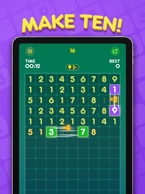 Ten Pair - A Number Match Game screenshot 2