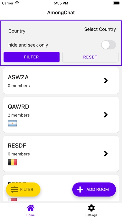 AmongChat - chat with crews
