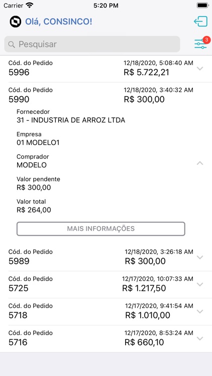 Meu Aprovador de Compras