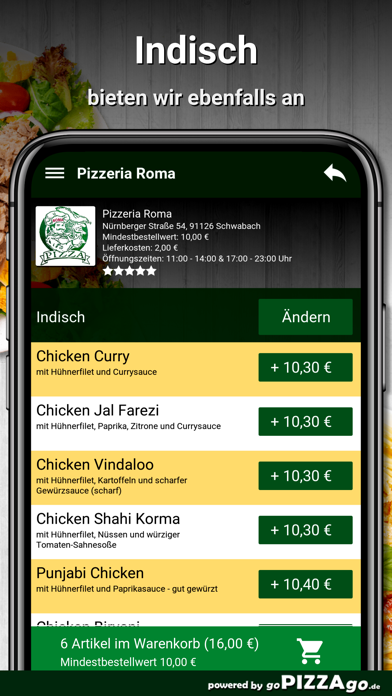Pizzeria Roma Schwabach screenshot 5
