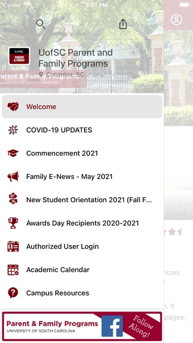 How to cancel & delete UofSC Parents Programs from iphone & ipad 3