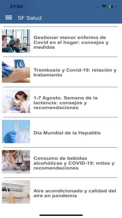 SF Salud app