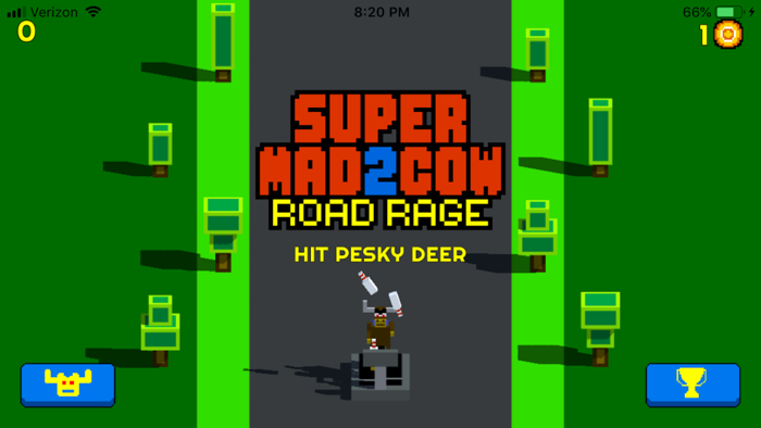 Super Mad Cow 2 Road Rage