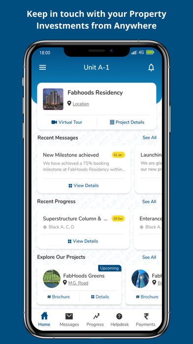 Screenshot #1 pour FabHoods: Track & Communicate
