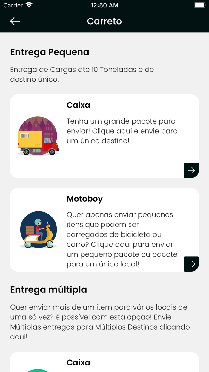 App Carretos