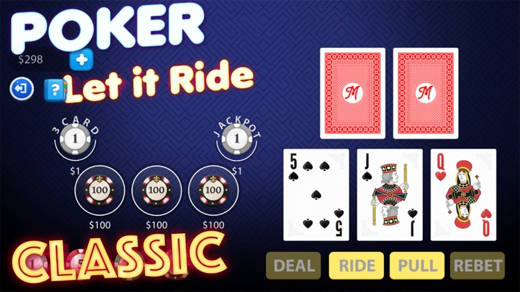 Let it Ride Poker Classic