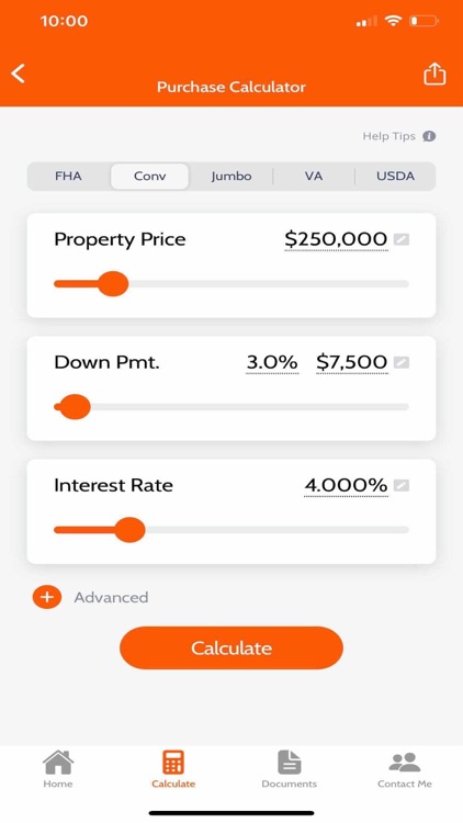 LifeStore Mortgage Calculator