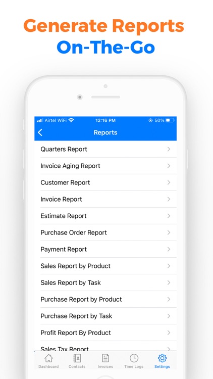 Simple Receipt Maker App- Moon screenshot-3