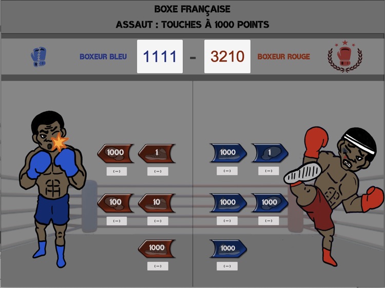 Boxe Française Les 1000 points