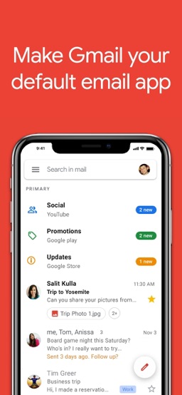 Gmail app screenshot