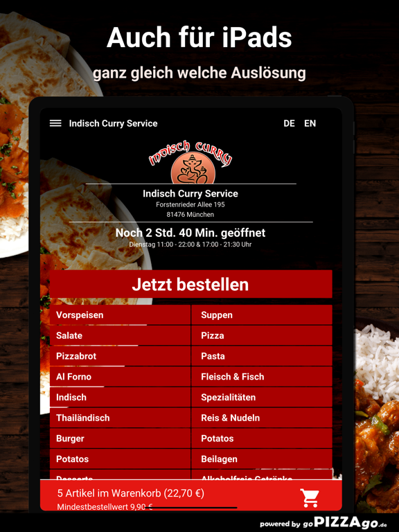 Indisch-Curry Service München screenshot 7