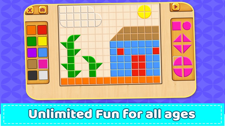 Mosaic Puzzles Kids Art Games screenshot-7