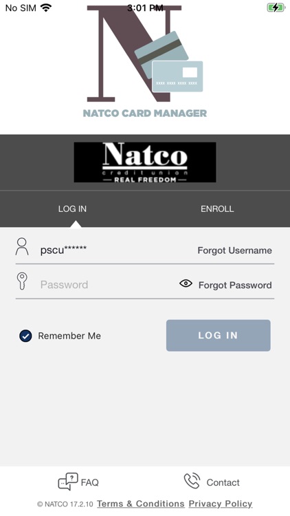 Natco Card Manager