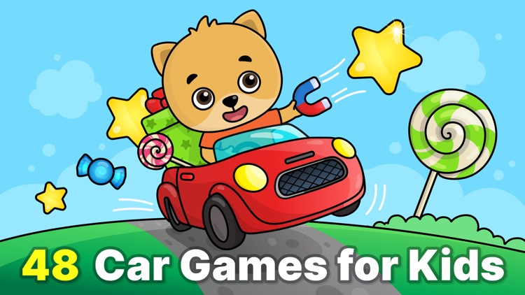 Cars games for kids & toddlers screenshot-0