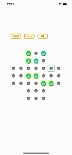 Captura 1 Peg Solitaire : Puzzle Game iphone